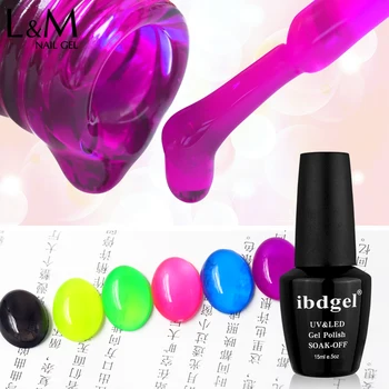 15ML Gel Nail Polish Amber UV Nail Gel Vernis Semi Permanent Gel For Manicure Soak off Varnishes Nail Art гель лак для ногтей 13