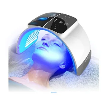 7 Renk led yüz maskesi kırmızı ışık pdt cilt bakımı için led terapi maskesi 10