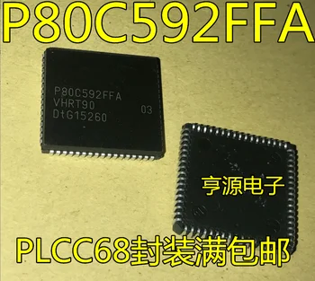 2 adet orijinal yeni P80C592 P80C592FFA PLCC-68 8-bit mikrodenetleyici çip