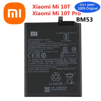 2023 Yıl Xiao mi İçin Orijinal Yedek Pil Xiaomi 10T 10T Pro Mi 10T 5000mAh BM53 Yedek Telefon Pil Piller