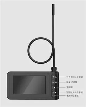 4.3 İnç ekran 2MP 1080P taşınabilir el endoskop kamera CMOS Borescope