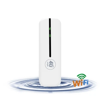4G USB Dongle LTE Yönlendirici 150Mbps Modem Sopa Mobil Geniş Bant Kablosuz WiFi adaptörü 4G WiFi sim kartlı router
