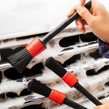 5 ADET Araba Detaylandırma Fırçaları Temizleme Fırçası Seti Temizleme Tekerlek Lastik İç Dış Deri Hava Delikleri Araba Temizleme Kiti Araçları