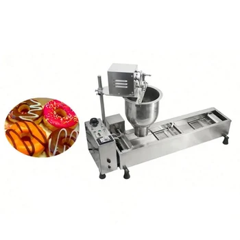 7L Hazne Elektrikli Kızarmış donut yapma makinesi Paslanmaz Çelik Mutfak Pişirme Aracı