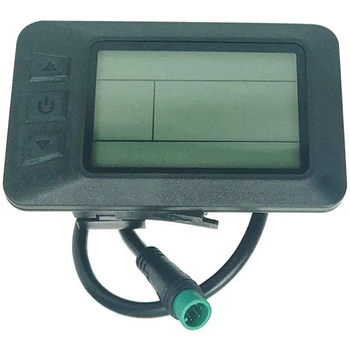 Elektrikli Bisiklet USB Fişi ile KT-LCD7 Akıllı Ekran E-Bisiklet LCD Kontrol Paneli Su Geçirmez Aksesuarları