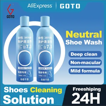 GOTO Temizleyici Sıvı Yıkama Ayakkabı Beyaz Ayakkabı Bakımı Dekontaminasyon Kir Ve Sarı Derin Temizleyici Nötr Sıvı Temizleme Kiti