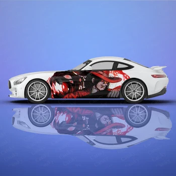 Hellsing Araba Yan Grafik Sticker Anime Vinil Desen Çoğu Araba Otomobil Parçaları Komik Vampir Avcısı Sticker Çıkartması