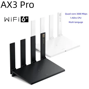 Huawei Yönlendirici AX3 PRO Wifi 6 + 3000 mbps, Orijinal Dört Çekirdekli WiFi Örgü Genişleme Tekrarlayıcı, 4 Yüksek Kazançlı Anten 2.4 G / 5G