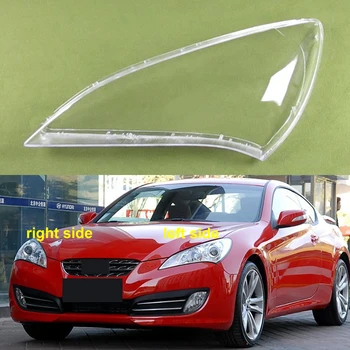 Hyundai Rohens Coupe 2009 2010 Oto Aksesuarları Far Şeffaf Kapak Farlar Kabuk Lens Abajur Durumda Pleksiglas