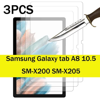 ıçin SM-X200 SM-X205 ekran koruyucu Samsung galaxy tab için A8 10.5 2021 tablet temperli cam koruyucu film