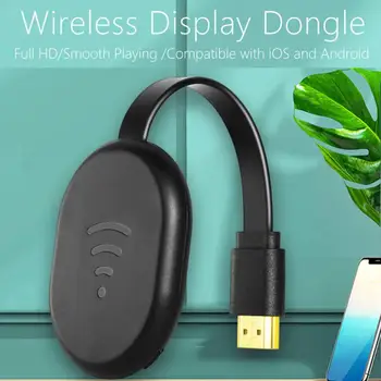 Kablosuz WiFi Ekran Dongle 1080P TV Projektör HDMI uyumlu Adaptör Yansıtma Ekran alıcısı iPhone Samsung Xiaomi için