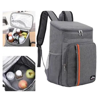 Kamp Gıda saklama çantası Yalıtımlı Sıcak Tutmak Soğutucu Çanta termal sırt çantası Öğle Yemeği Çantaları Termal Yalıtımlı soğutucu kutu