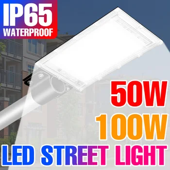 LED sokak Lambası 220V Projektör Açık Havada Spot su geçirmez led duvar Lambası 50W 100W Park bahçe aydınlatması Sokak ışıkları