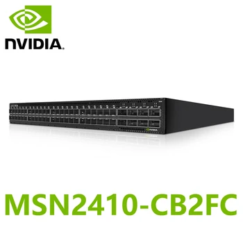 NVIDIA Mellanox MSN2410-CB2FC Spektrum 25GbE / 100GbE 1U Açık Ethernet Anahtarı Kümülüs Linux 48 SFP28 Bağlantı Noktaları + 8 QSFP28 Bağlantı Noktaları