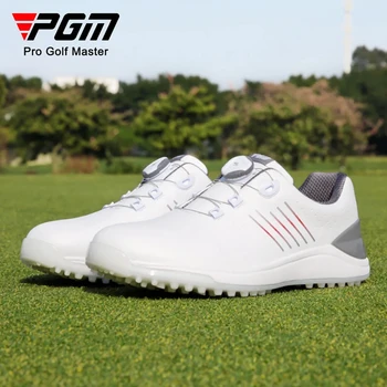 PGM Erkekler Golf spor ayakkabıları Topuzu Ayakabı Anti-yan Kayma Su Geçirmez erkek Büyük Boy spor ayakkabı Sneakers XZ260