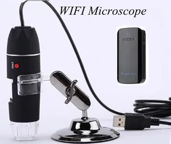 USB 1000X WIFI Mikroskop Bilim Muayene CMOS Borescope El Endoskop