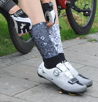 Yeni Bisiklet Çorap Sıkıştırma Erkek Kadın Çorap Bisiklet Bisiklet Açık